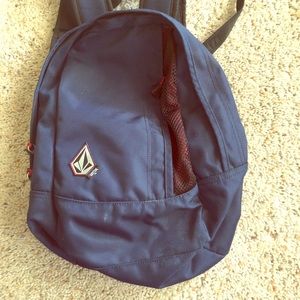 Volcom blue small backpack